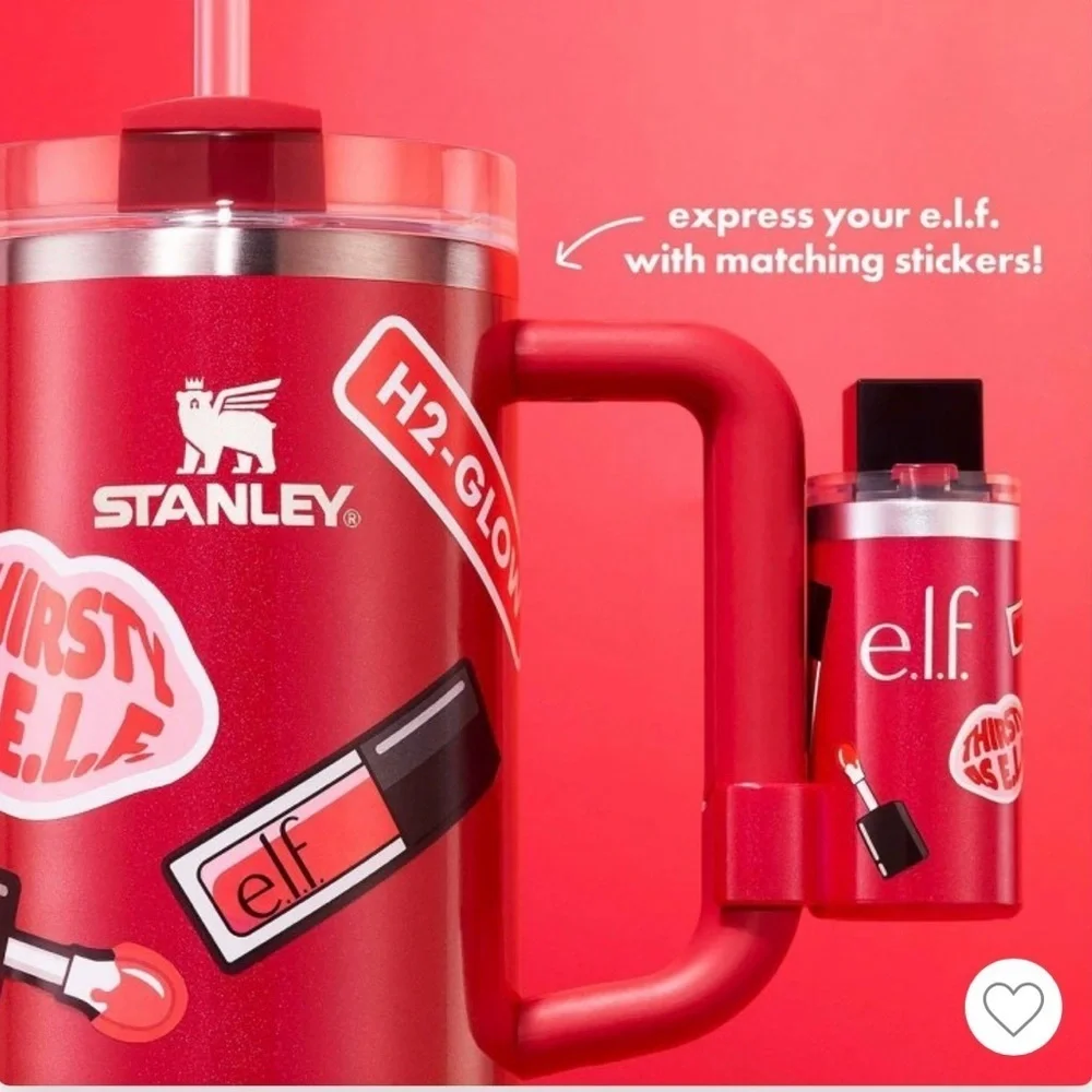 Stanley and elf Target exclusive SOLD out lip gloss holder and key chain - Picture 5 of 8